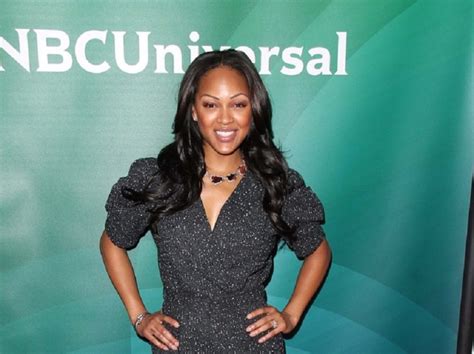 pictures of meagan good|Meagan Good and Jonathan Majors dazzle fans with stunning。